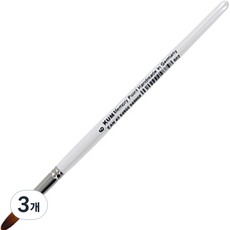 KUM 庫姆 Memory Point 圓頭平刷, 3個, 6號