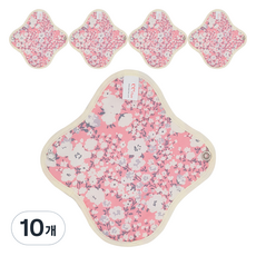 이채 순면 생리대 핑크플라워, 1개입, 10개, 대형