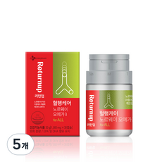 리턴업 혈행케어 오메가3, 5개