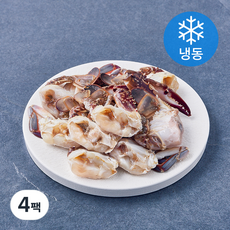비비수산 국산 서해 손질꽃게 (냉동), 500g, 4팩