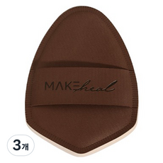 MAKEheal Mega Fit 拍拍粉撲, 單一顏色, 3個
