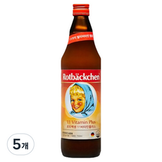 로트벡쉔 11 비타민 플러스, 750ml, 5개