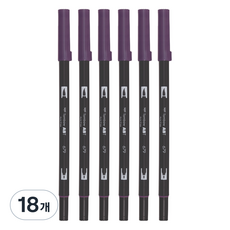 톰보 ABT 듀얼 브러시펜, 679 다크 플럼, 18개