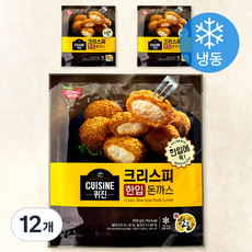동원 퀴진 크리스피 한입돈까스 (냉동), 450g, 12개