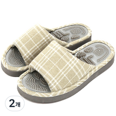 arnaldo bassini Tinkerbell 指壓室內拖鞋, 卡其色