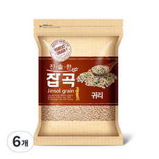 진솔그레인 귀리, 1kg, 6개