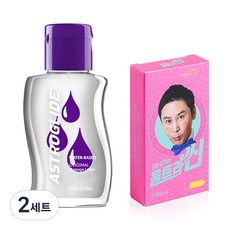 아스트로글라이드 오리지널 젤 73.9ml + 울트라씬 콘돔 12p, 2세트