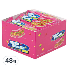레인보우 로프모양 젤리 바이트 24개입, 48개, 10g
