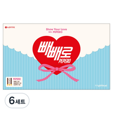 PEPERO 3種 111g + 信封組, 6套