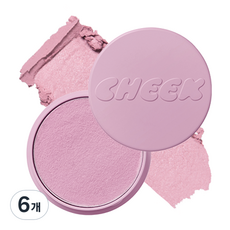 토니모리 치크톤 젤리 블러셔 3.5g, 07 레어라벤더, 6개