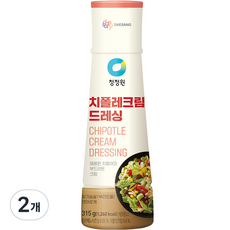 대상 치폴레크림 드레싱, 315g, 2개