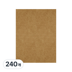紙張百貨 牛皮紙 160g, 240個