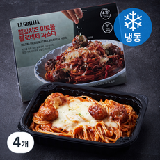 라그릴리아 멜팅치즈 미트볼 볼로네제 파스타 (냉동), 320g, 4개