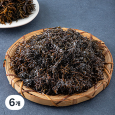 엠수산 염장 톳 2개입, 600g, 6개