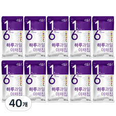 매홍 하루과일 야채칩, 40g, 40개