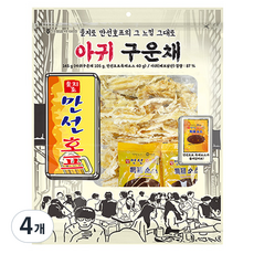 만선호프 구운 아귀채, 145g, 4개
