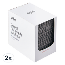 comet 抽取式一次性菜瓜布, 30片, 灰色, 2盒