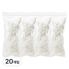 卸甲專用化妝棉 200p, 單一顏色, 20個