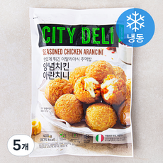 시티델리 양념치킨 아란치니 (냉동), 5개, 400g
