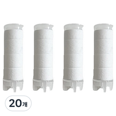 윈프라이스 온도체크 4웨이 샤워기 전용리필필터, 20개