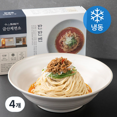 금산제면소 탄탄멘 (냉동), 309g, 4개