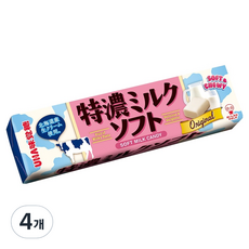 UHA 味覺糖 特濃牛奶軟糖, 4個, 50g