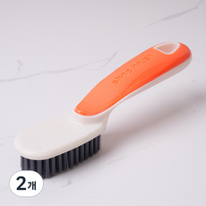運動鞋清洗刷 鞋刷, 橘色, 2個