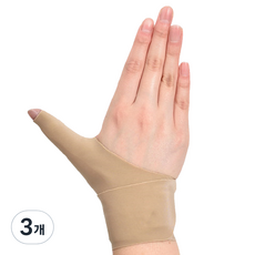 3-Runner Pittari 拇指手腕護具 右手用, 3個