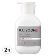 일리윤 울트라 리페어 바디로션, 350ml, 2개