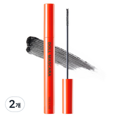 NEULME 娃娃纖長纖細睫毛膏 2g, 2個, 黑色