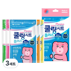 신신제약 벨리곰에디션 쿨링시트 플러스 5종 x 2p 세트, 3세트