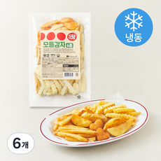 식자재왕 모듬감자 6종 (냉동), 400g, 6개