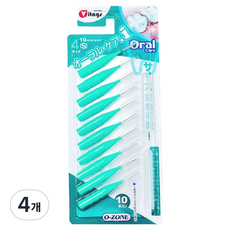 O-ZONE 口腔護理牙間刷 4號 S, 1mm, 10入, 4個