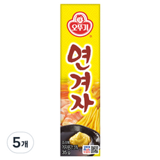 오뚜기 연겨자, 35g, 5개