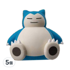 PoKeMoN 寶可夢 筆套公仔 第三彈, 顏色隨機, 5個