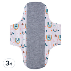 행복드림 누출방지 세탁 가능한 위생패드 타입 1, 3개, 1개입, L(22 x 28 cm)