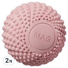 Good Mood 凸點瑜珈指壓按摩球, 2個, 粉紅色