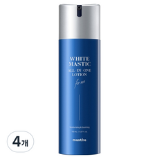 매스티나 화이트매스틱 포 맨 올인원 로션, 4개, 150ml
