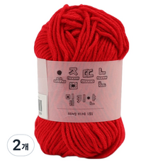 브랜드얀 요즘 뜨는 밀키얀, 10번 레드, 2개