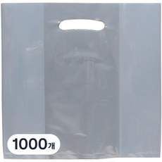 PE 塑膠購物袋 小, 1000個, 素色