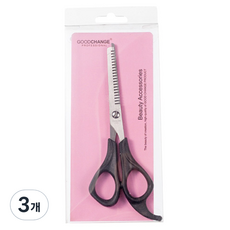 Misung Metal 美容打薄剪1, 3個, 混色, 混和顏色