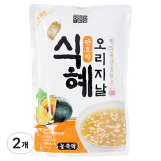 Haneulcheong 甜米露名人 甜南瓜甜米露濃縮液, 790ml, 2個