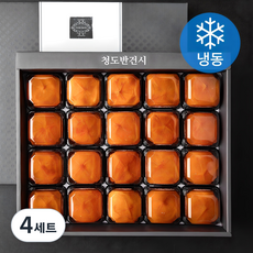 푸드베이스 청도반건시 세트 (특대과) (냉동), 1.6kg(20과), 4세트