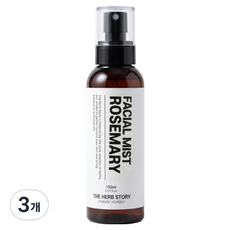 더허브스토리 페이셜 미스트 로즈마리, 3개, 150ml
