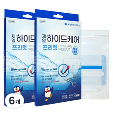 제일헬스사이언스 하이드케어 아쿠아 프리컷 밴드, 6개
