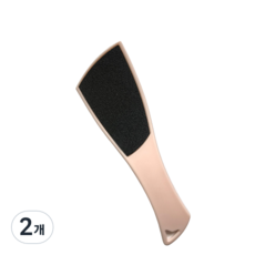 미니젠 손잡이형 발각질 제거기 살색, 2개, 1개입, 28g