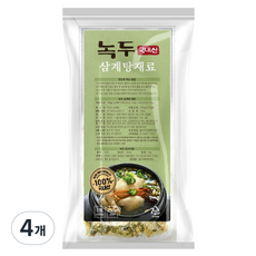 綠豆蔘雞湯材料, 4個, 150g