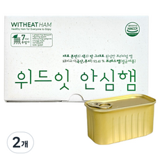 위드잇 안심햄 3p, 600g, 2개