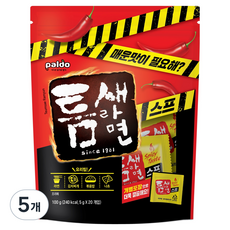 틈새라면 팔도 틈새라면 스프 20p, 100g, 5개