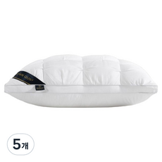 홈멧 프리미엄 호텔 베개 솜, 화이트, 5개